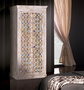 GINER Y COLOMER Armoire en bois de manguier blanc vieilli